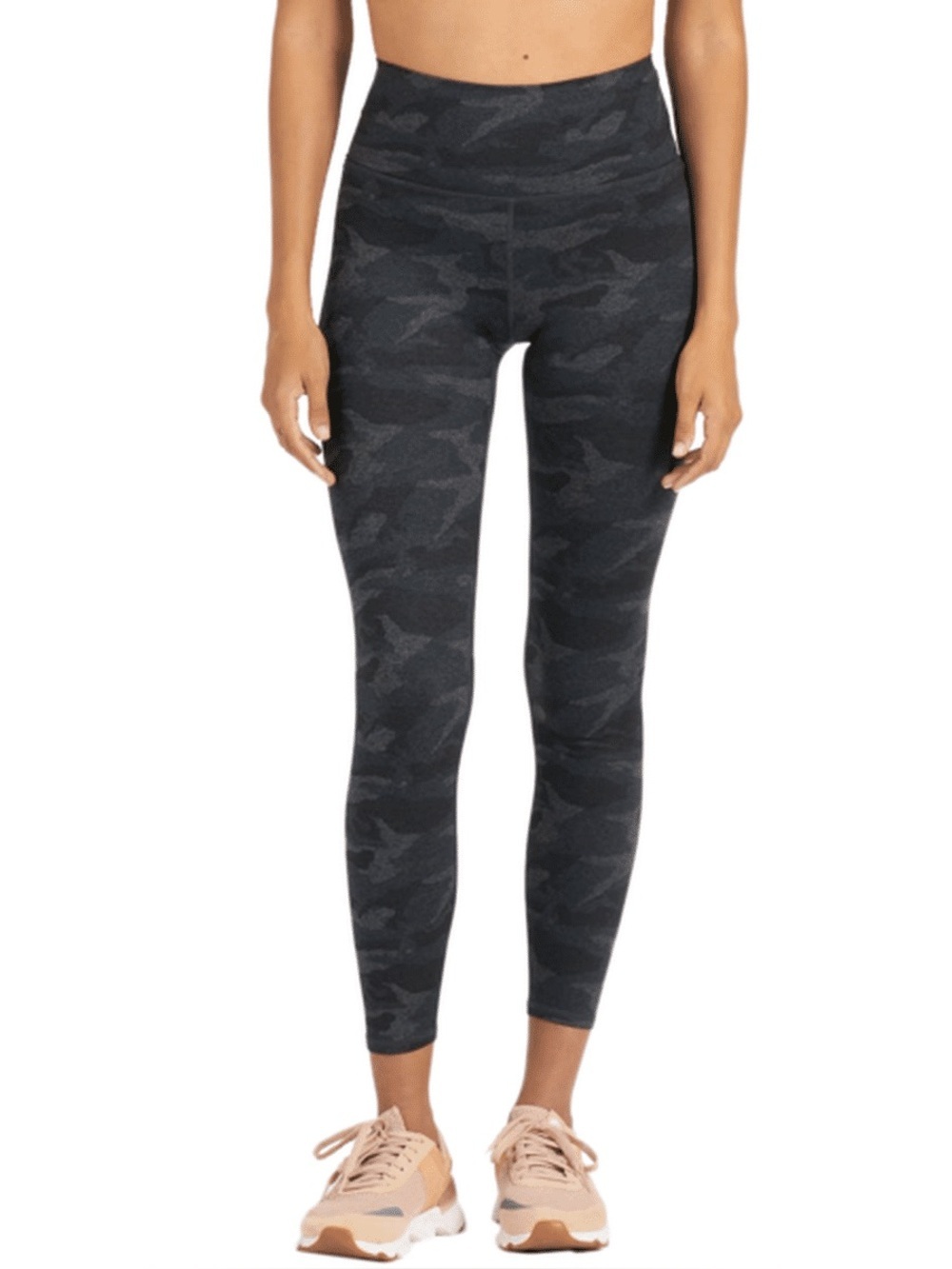 Vuori XS Black Elevate Camo High-Rise Leggings Yoga Pilates Workout Jogger